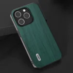 ABEEL Wood Texture PU Phone Case, For iPhone 15 Pro Max, For iPhone 15 Plus, For iPhone 15, For iPhone 15 Pro - Image 3