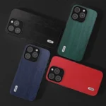 ABEEL Wood Texture PU Phone Case, For iPhone 15 Pro Max, For iPhone 15 Plus, For iPhone 15, For iPhone 15 Pro - Image 5