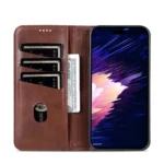 AZNS Magnetic Calf Texture Leather Phone Case, For iPhone 15 Plus, For iPhone 15 - Image 4