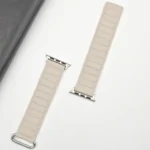 Reverse Buckle Magnetic Silicone Watch Band, For Apple Watch Series 9 41mm - Image 4