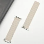 Reverse Buckle Magnetic Silicone Watch Band, For Apple Watch Series 10 46mm - Image 5