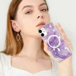 Marble Pattern Dual-side IMD Magsafe TPU Phone Case, For iPhone 12 / 12 Pro, For iPhone 12 Pro Max - Image 6