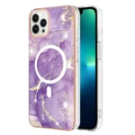 Marble Pattern Dual-side IMD Magsafe TPU Phone Case, For iPhone 13 Pro, For iPhone 13