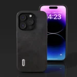 ABEEL Two-color Calf Texture PU Phone Case, For iPhone 15 Pro - Image 2