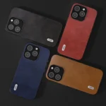 ABEEL Two-color Calf Texture PU Phone Case, For iPhone 15 Pro - Image 5