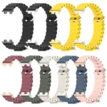 Mijobs Marine Silicone Breathable Watch Band - Image 2
