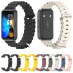 Mijobs Marine Silicone Breathable Watch Band - Image 3