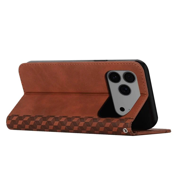 EDA005077805A_2.webp Diamond Splicing Skin Feel Magnetic Leather Phone Case, For iPhone 17 Pro Max, For iPhone 17 Pro, For iPhone 17, For iPhone 17 Air - Image 3