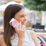 Electroplating Marble Pattern IMD TPU Shockproof Case with Ring Holder, For iPhone 15 Pro Max, For iPhone 15 Pro, For iPhone 15 Plus - Image 4