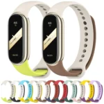 Mijobs Dual Color Silicone Watch Band - Image 2