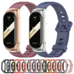 Mijobs CS Case Flat Hole Silicone Watch Band - Image 2