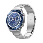 Three Strains Jump Buckle Titanium Metal Watch Band