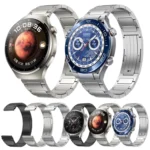 Three Strains Uplift HW Buckle Titanium Metal Watch Band - Image 2