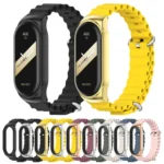 Mijobs CS Case Marine Silicone Breathable Watch Band - Image 2