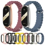 Mijobs Plus Case Marine Silicone Breathable Watch Band - Image 2