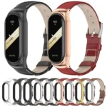 Mijobs CS Case Genuine Leather Top Layer Cowhide Watch Band - Image 2