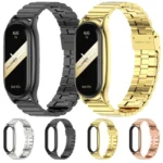 Mijobs Plus Case Bamboo Buckle Metal Watch Band - Image 2