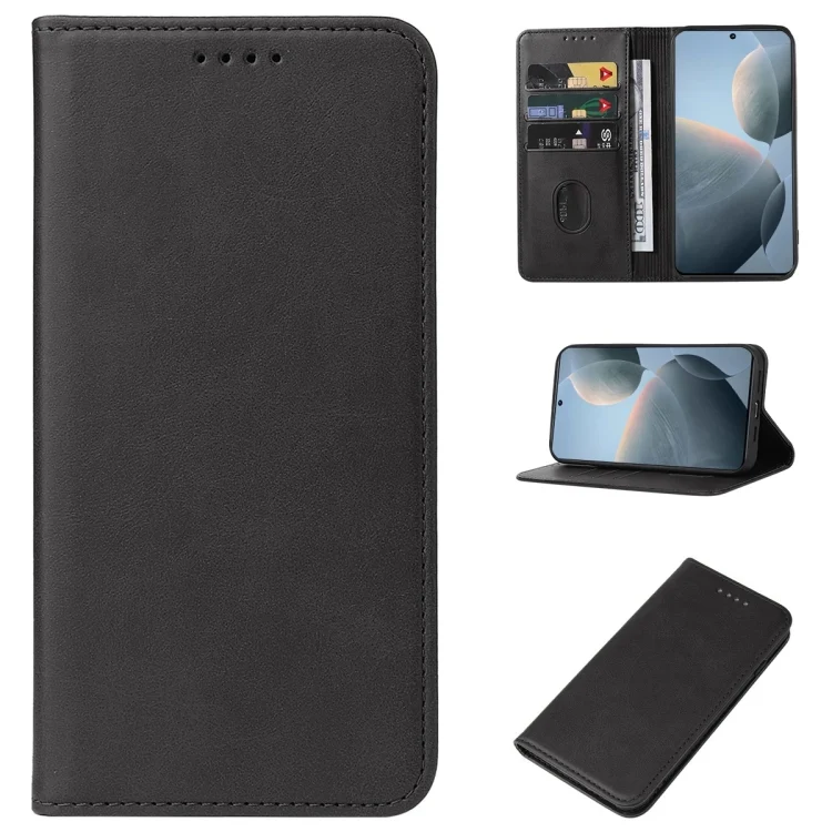 Magnetic Closure Leather Phone Case, For Xiaomi Redmi K70E, For Xiaomi Redmi Note 13R Pro, For Xiaomi 14 Ultra, For Xiaomi Poco C65 / Redmi 13C, For Xiaomi 14 Pro, For Xiaomi 14