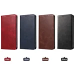 Magnetic Closure Leather Phone Case, For Xiaomi Redmi K70E, For Xiaomi Redmi Note 13R Pro, For Xiaomi 14 Ultra, For Xiaomi Poco C65 / Redmi 13C, For Xiaomi 14 Pro, For Xiaomi 14 - Image 2