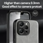 Skin Feel Magnetic Leather Back Phone Case, For Xiaomi 14 Ultra, For Xiaomi 14 Pro, For Xiaomi 14, For Xiaomi Redmi Note 13 5G, For Xiaomi Redmi Note 13 Pro+ 5G - Image 5