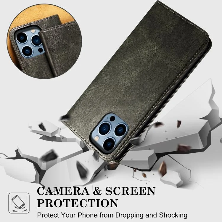 EDA005122810A_7.webp Oil Wax Crazy Horse Texture Leather Phone Case, For OnePlus 13s 5G, For OnePlus 13T, For OnePlus 13, For OnePlus Nord 4, For OnePlus Ace 3 Pro - Image 8