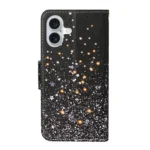 3D Colored Drawing Flip Leather Phone Case, For iPhone 16 Plus - Image 5