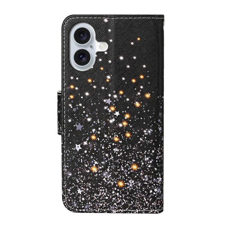 EDA005124507B_2.webp 3D Colored Drawing Flip Leather Phone Case, For iPhone 16 Plus - Image 5