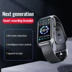 JNN S16 Smart HD Noise Reduction Bluetooth MP3 Voice Control Recording Bracelet - Image 3