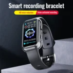 JNN S16 Smart HD Noise Reduction Bluetooth MP3 Voice Control Recording Bracelet - Image 4