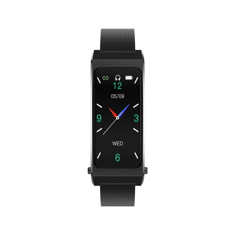 EDA005127001A_1.webp K13S 1.14 inch TFT Screen Milanese Metal Strap Smart Call Bracelet Supports Sleep Management / Blood Oxygen Monitoring - Image 12