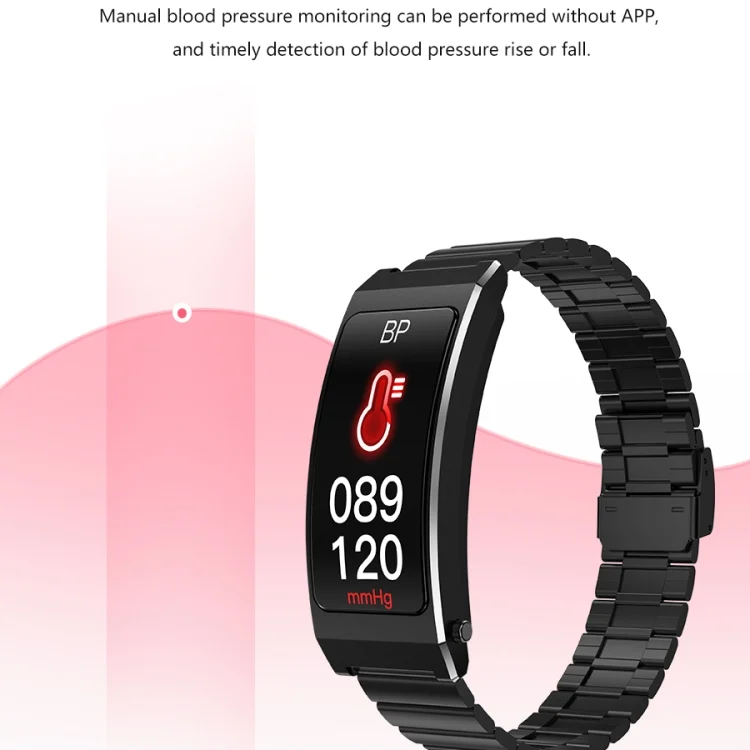 EDA0051270_B5.webp K13S 1.14 inch TFT Screen Milanese Metal Strap Smart Call Bracelet Supports Sleep Management / Blood Oxygen Monitoring - Image 6