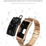 K13S 1.14 inch TFT Screen Slub Steel Strap Smart Calling Bracelet Supports Sleep Management/Blood Oxygen Monitoring - Image 7