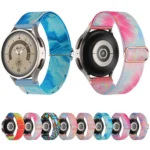 20mm Painted Colorful Nylon Woven Buckle Watch Band - Image 2