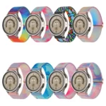 22mm Painted Colorful Nylon Woven Buckle Watch Band - Image 3