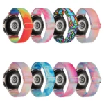 22mm Painted Colorful Nylon Woven Buckle Watch Band - Image 4