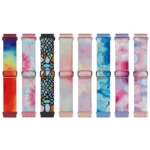 22mm Painted Colorful Nylon Woven Buckle Watch Band - Image 5