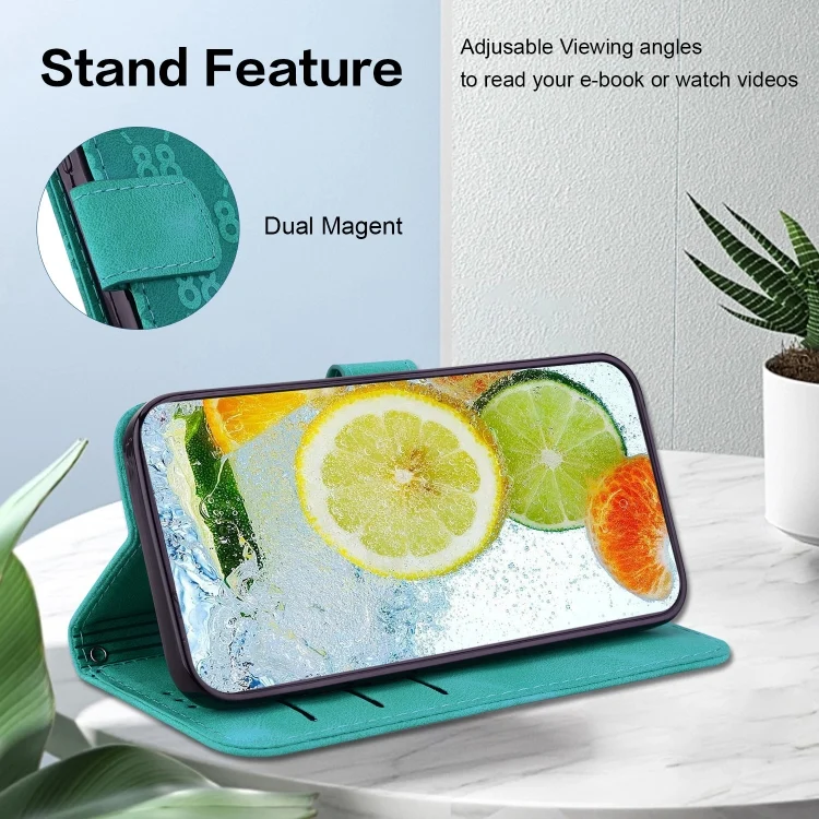 EDA005136619A_4.webp Double 8-shaped Embossed Leather Phone Case, For iPhone 11 Pro, For iPhone X / XS, For iPhone XR - Image 5