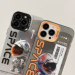 Astronaut Pattern PC Phone Case, For iPhone 15 Pro Max, For iPhone 14, For iPhone 14 Pro - Image 4