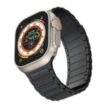 Magnetic Loop Silicone Watch Band, For Apple Watch SE 40mm - Image 4