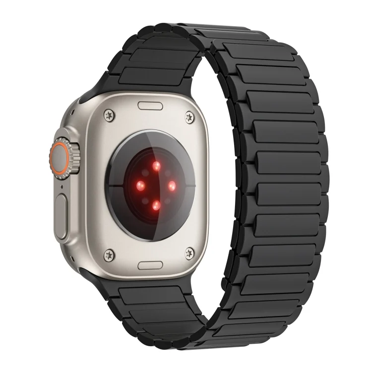 EDA005146015A_3.webp Magnetic Loop Silicone Watch Band, For Apple Watch Series 4 40mm - Image 5