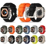 Double Ring Silicone Watch Band, For Apple Watch 2 42mm - Image 2