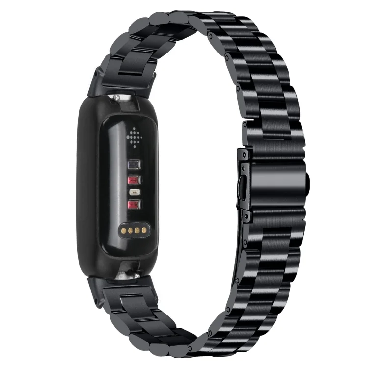 EDA005147701A_1.webp Three Bead Flat Buckle Stainless Steel Watch Band - Image 5