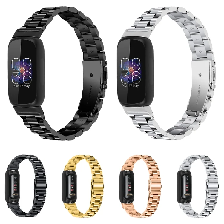 EDA0051477_B3.webp Three Bead Flat Buckle Stainless Steel Watch Band - Image 4