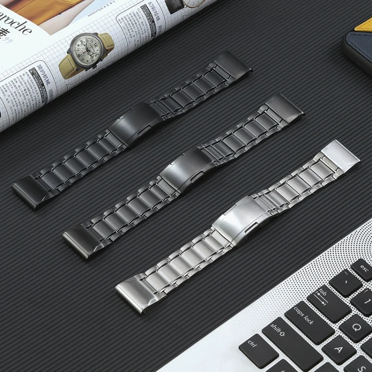 EDA0051487_B1.webp 26mm Quick Release Five Bead Titanium Steel Watch Band - Image 2