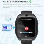Model X 1.99 inch IP68 Waterproof Android 9.0 4G Dual Cameras Matte Smart Watch - Image 6