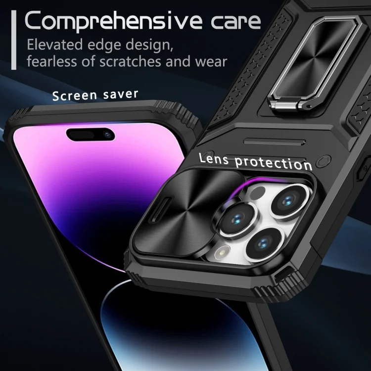 EDA005152503A_3.webp Camshield Robot TPU Hybrid PC Phone Case, For iPhone 14 Pro, For iPhone 14 Pro Max, For iPhone 13 Pro Max - Image 4