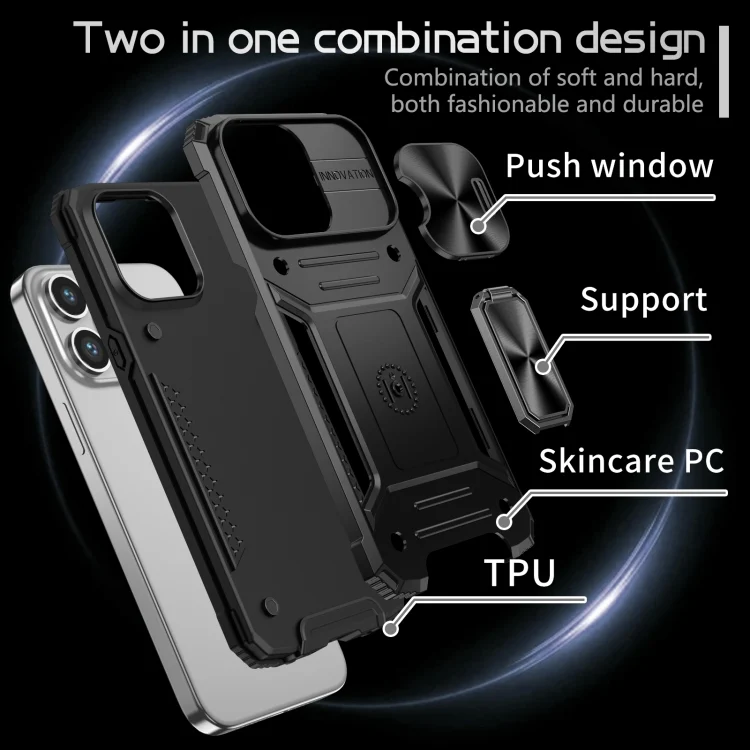 EDA005152503A_6.webp Camshield Robot TPU Hybrid PC Phone Case, For iPhone 14 Pro, For iPhone 14 Pro Max, For iPhone 13 Pro Max - Image 7