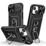 Camshield Robot TPU Hybrid PC Phone Case, For iPhone 15, For iPhone 14 Plus, For iPhone 14