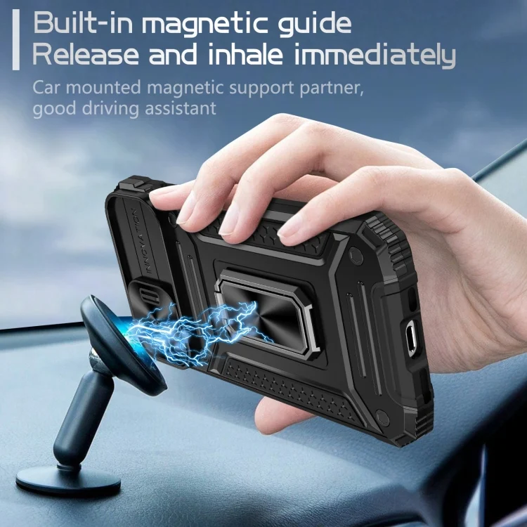 EDA005152505A_1.webp Camshield Robot TPU Hybrid PC Phone Case, For iPhone 15, For iPhone 14 Plus, For iPhone 14 - Image 2