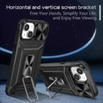 Camshield Robot TPU Hybrid PC Phone Case, For iPhone 15, For iPhone 14 Plus, For iPhone 14 - Image 5